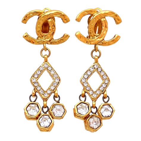 buy chanel earrings|genuine chanel earrings.